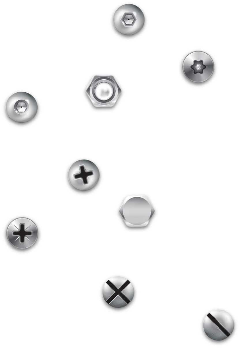 Conjunto pijas galvanizadas